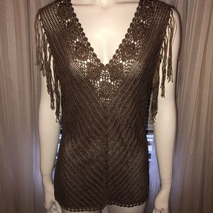 The limited hand knit top